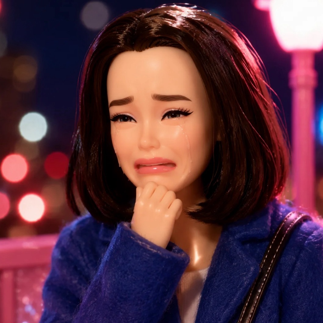 前半生表情包芭比版 