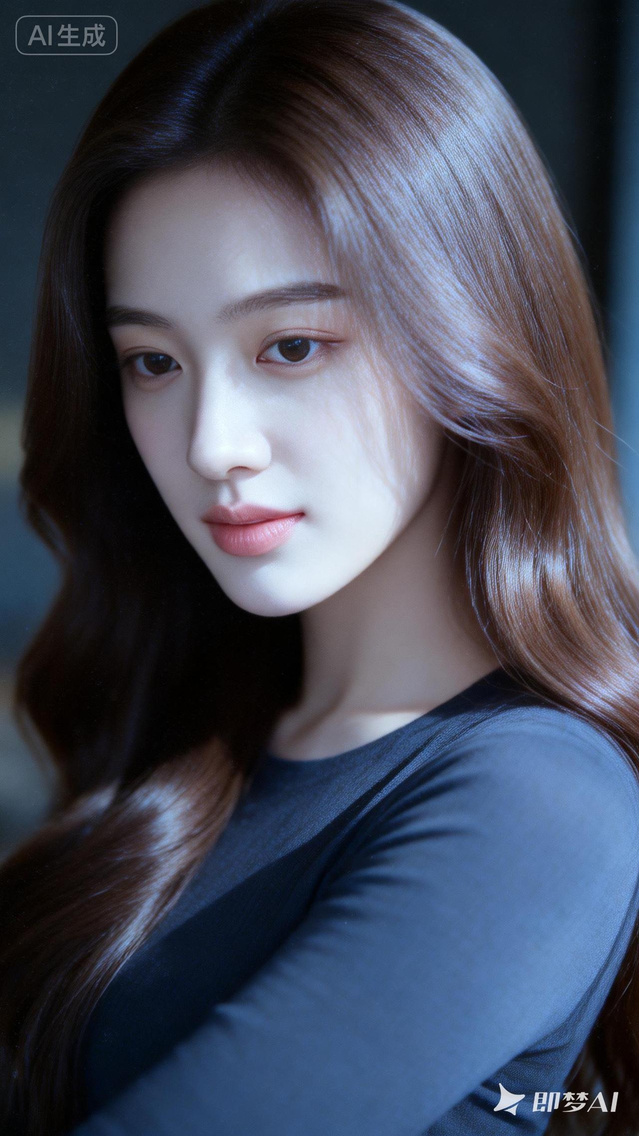 温柔少女，梦幻般的美