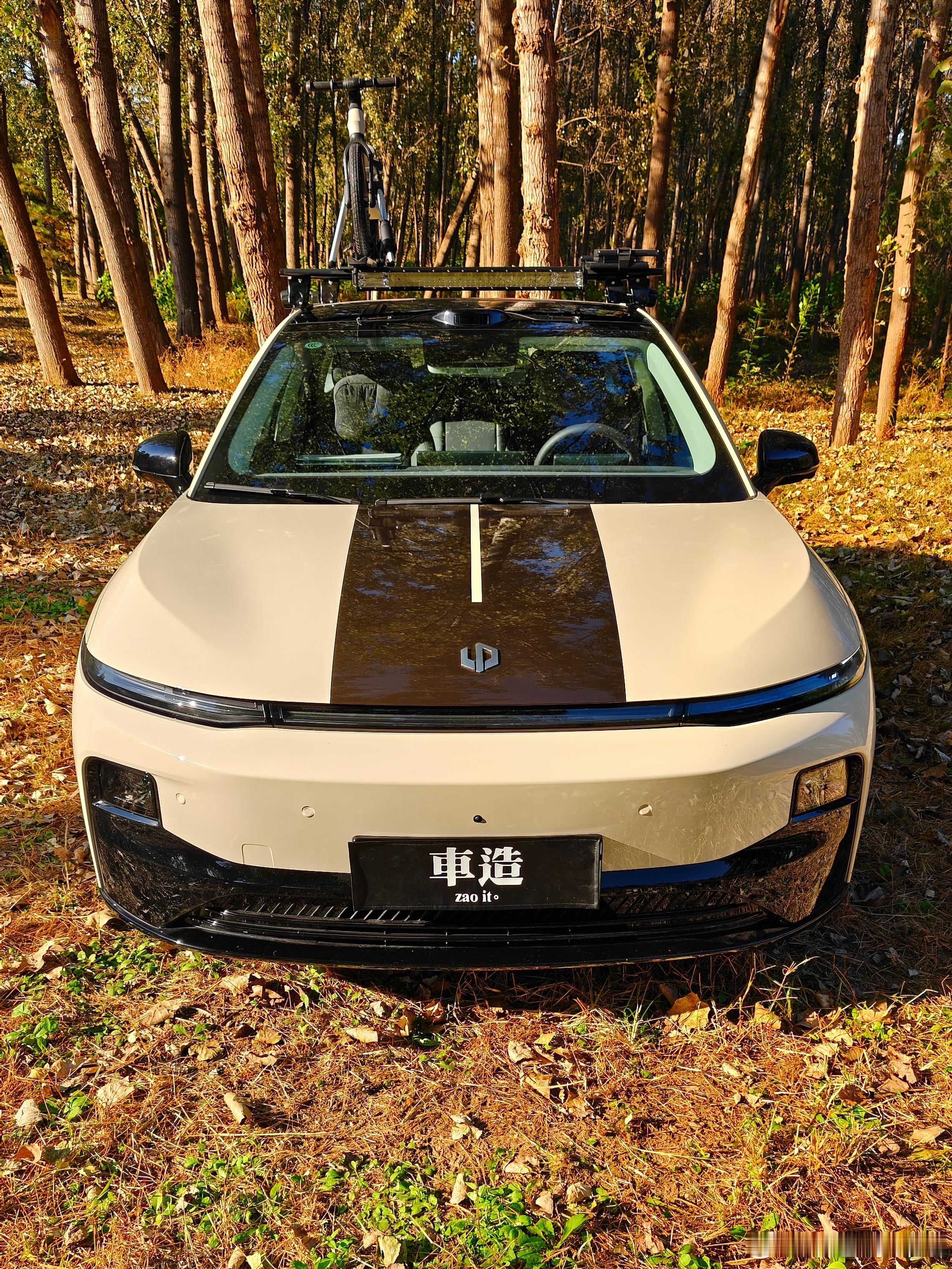 抓住北京秋天的尾巴用零跑B01改装了一台复古骑行车[嘻嘻]零跑b01惊喜预售10