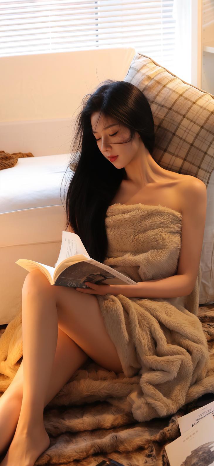 纯欲壁纸 | 冰肌玉骨 值得放进收藏夹