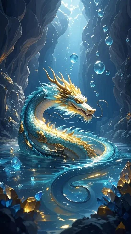 高山出俊鸟；
深渊潜金龙。