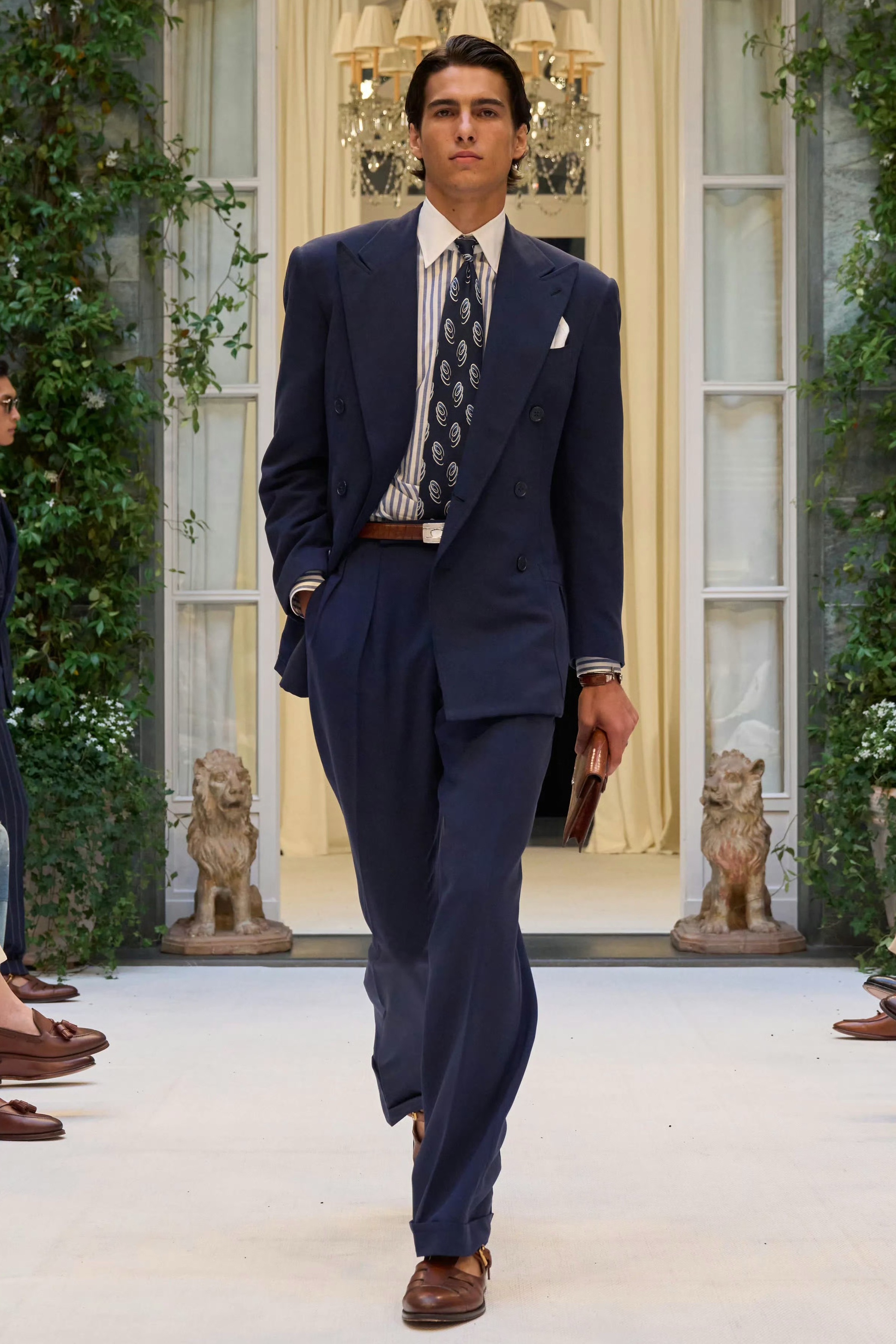 米兰男装周的开场，还是得看Ralph Lauren。这次在品牌米兰私邸办的202