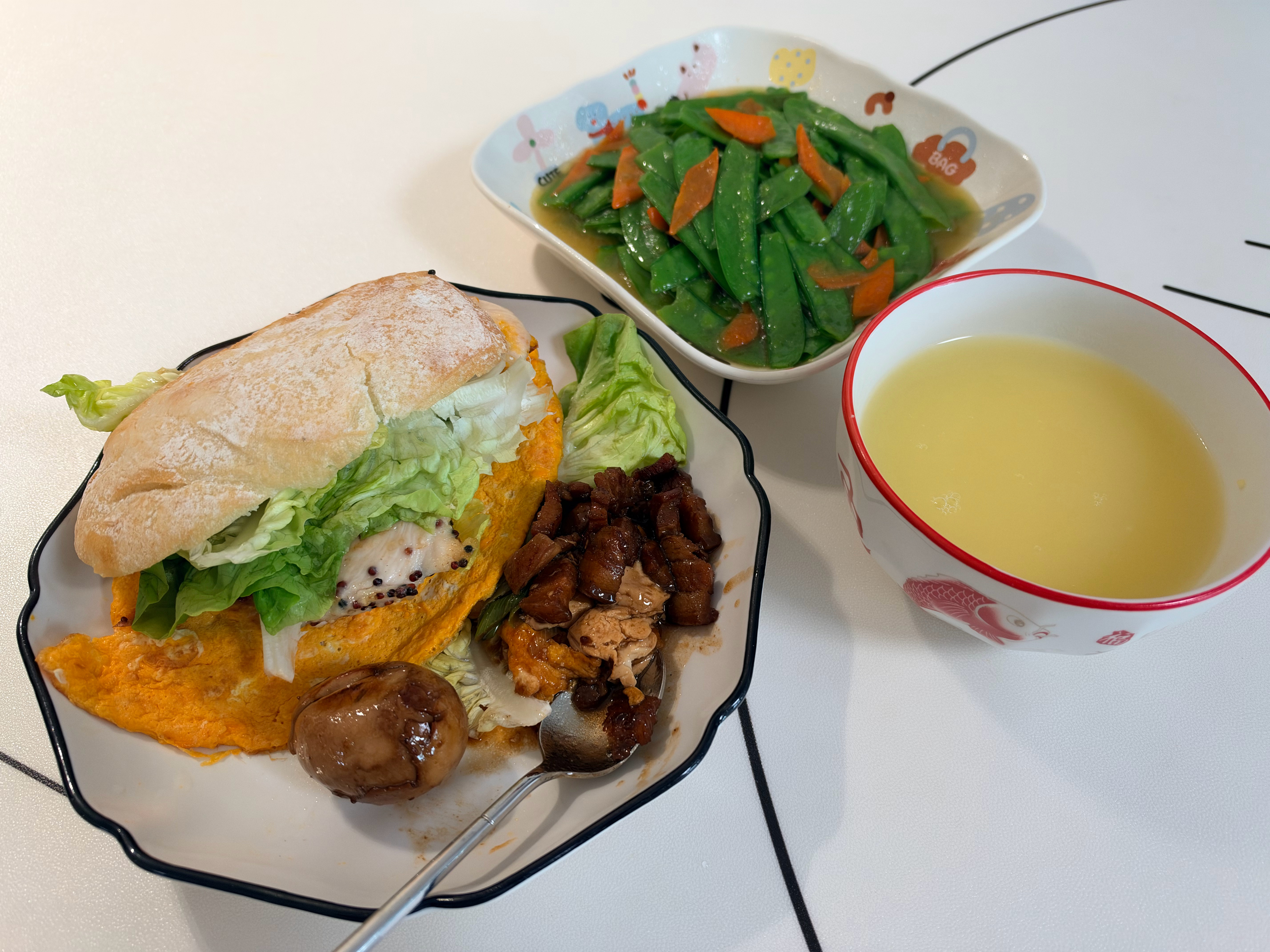 一日之计在于晨，吃好早餐，元气开工[哇] ​​​