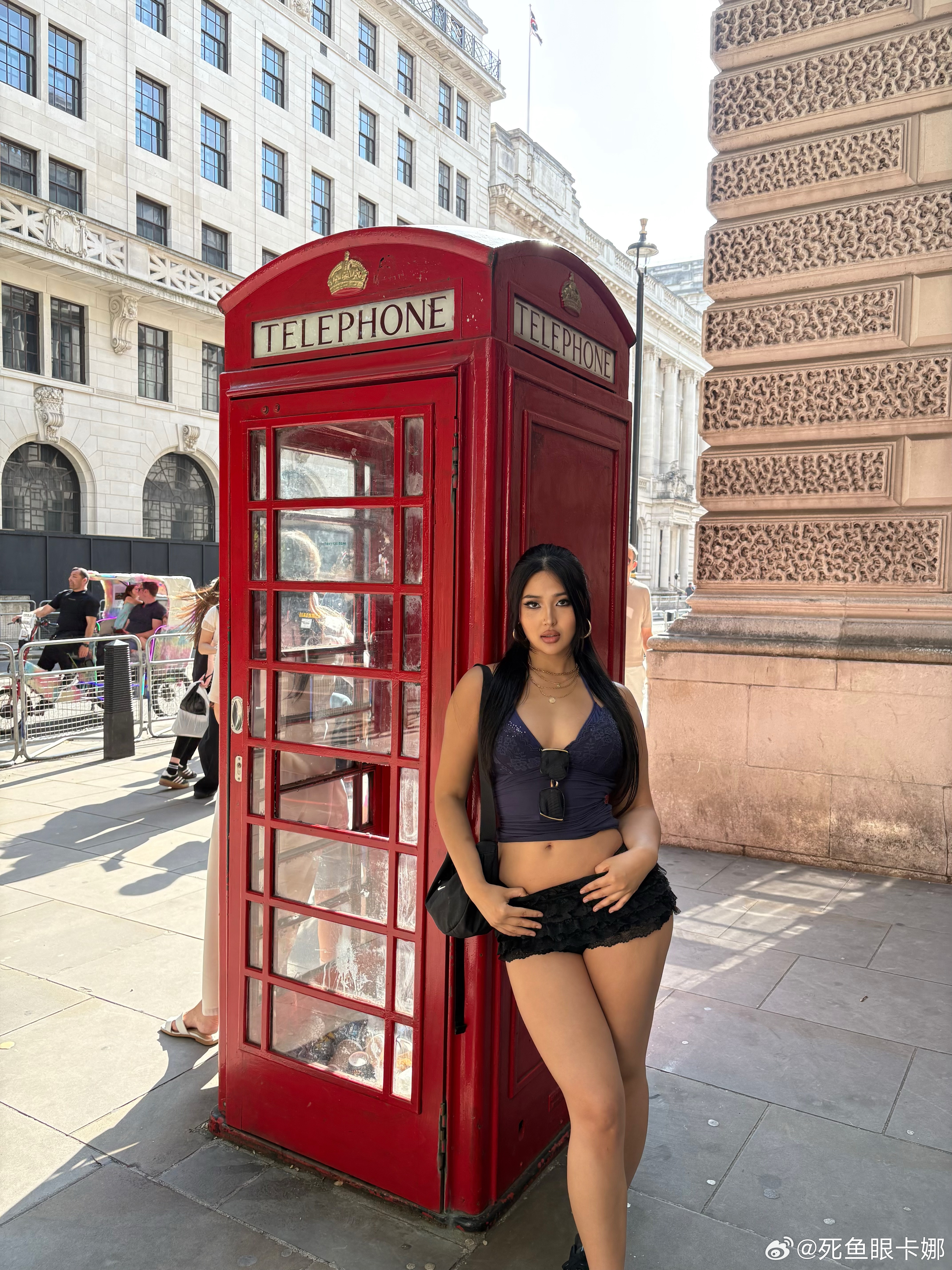 出门拍照碰见果骑活动 最后被吓走了[太开心] ​​​