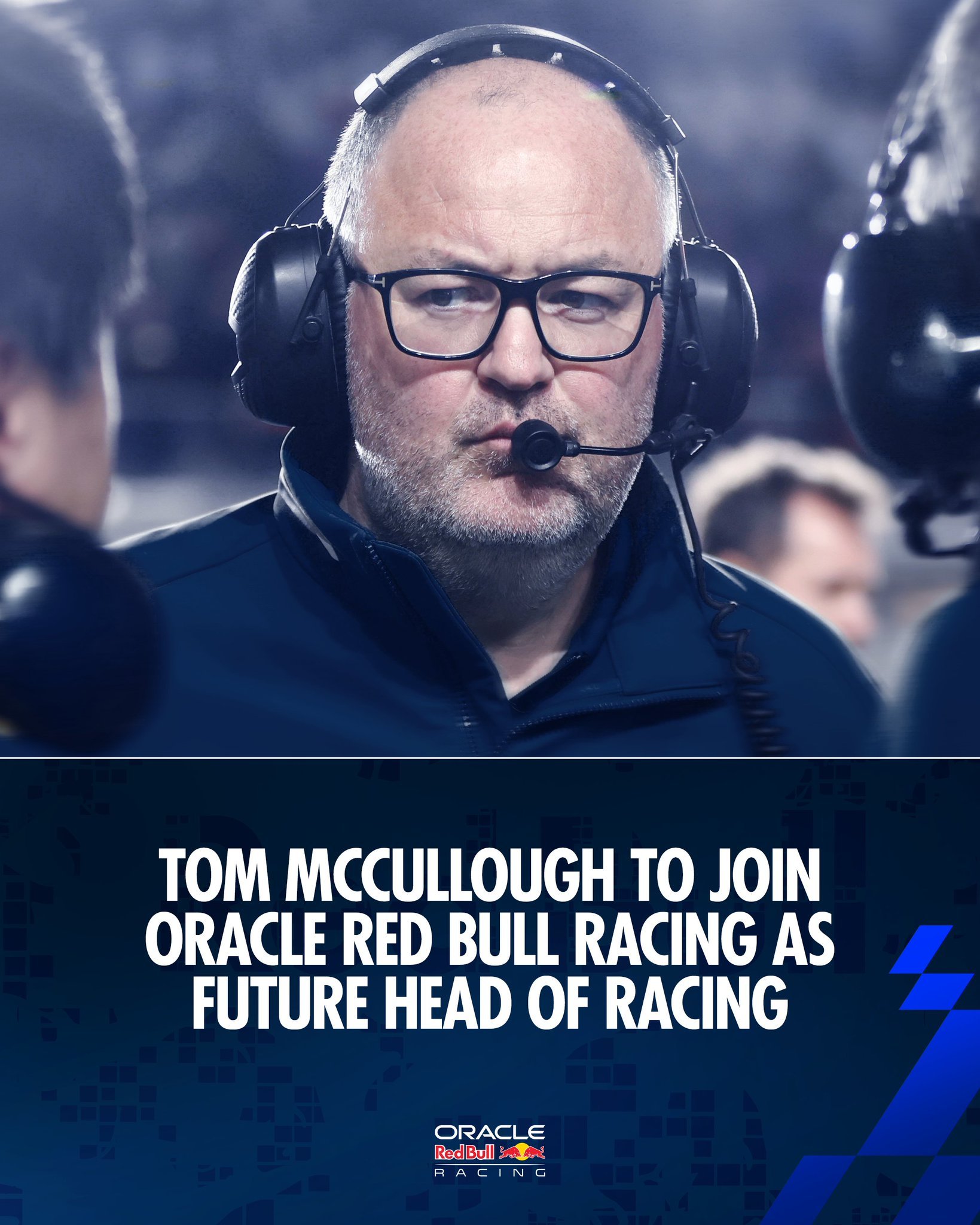 F1 红牛车队官方宣布汤姆·麦考奇将于2027年出任车队的新任赛事主管。麦考奇曾