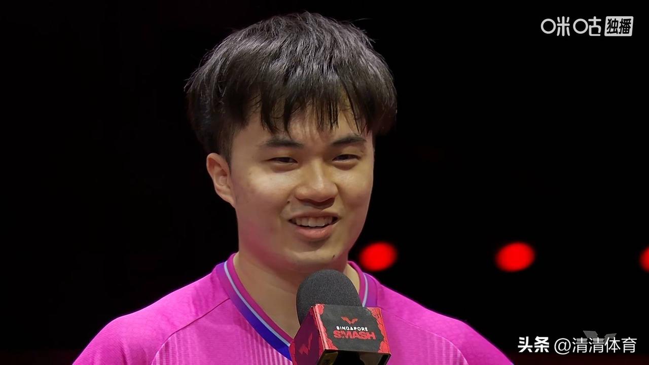 林昀儒4-1赢了弗朗西斯卡，挺进半决赛！拿到如此亮眼的战绩，难怪他笑的如此开心！