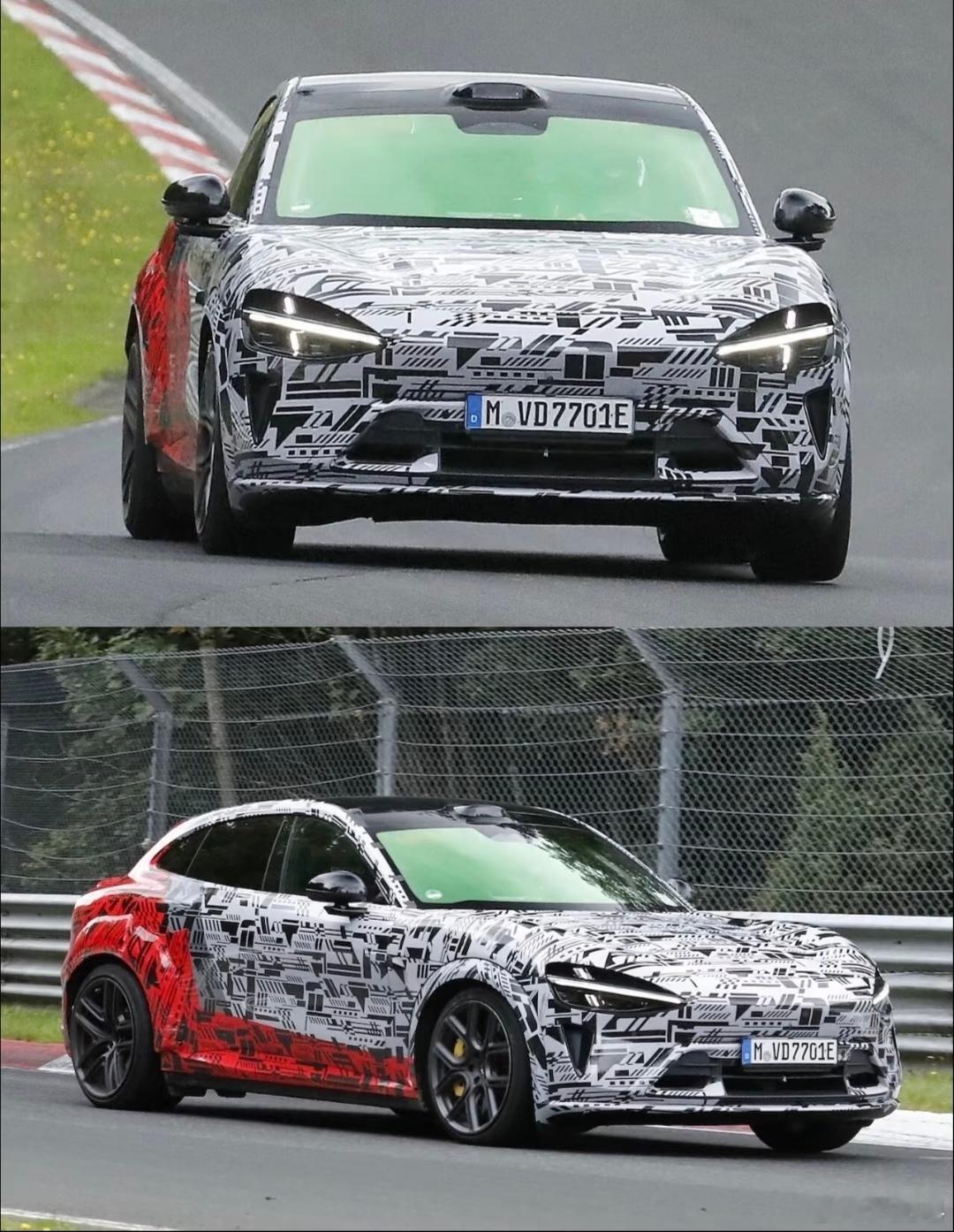 小米YU7GT纽北测试图再曝 都跑完了，接下来等官宣吧。 