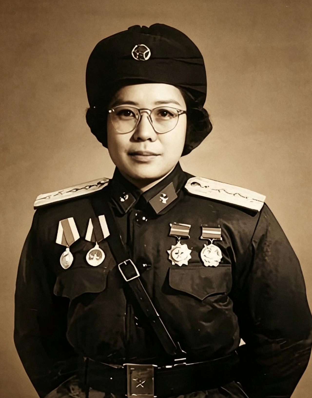 1955年授衔女大尉的芳华岁月

1955年，我军首次实行军衔制度，一位授衔后的