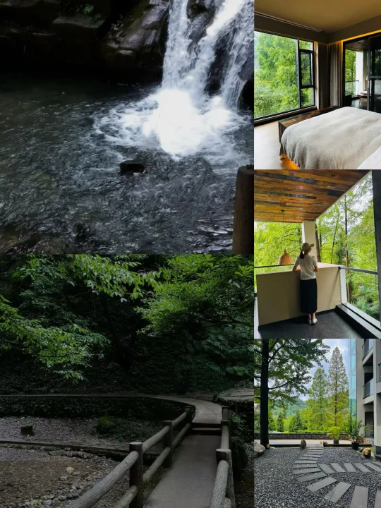 成都青城山民宿｜ 包接送+私汤♨️住进自然里