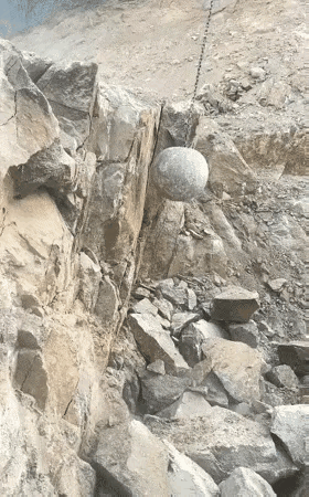 钩机还可以这样操作～