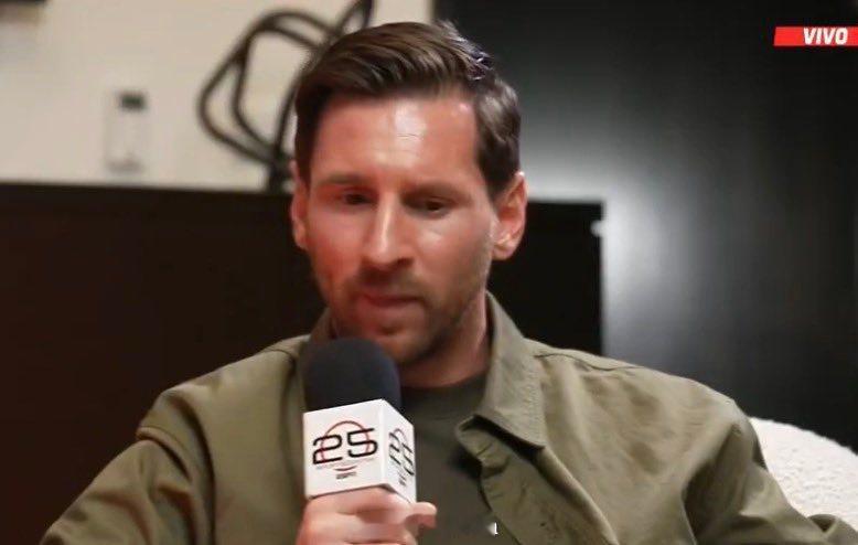 梅西说踢球从不在乎纪录 🚨🗣️·梅西：“我不喜欢看我的统计数据..我的目标是