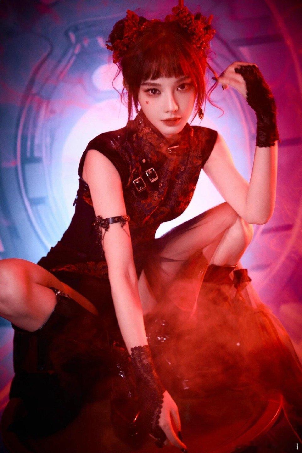 彭小苒功夫福娃妆 彭小苒的功夫福娃妆太戳人！接地气又有新年感，喜庆灵动，姐姐这造