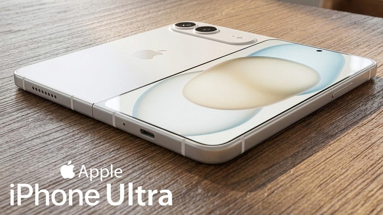 目前爆料显示，苹果首款折叠屏可能命名为iPhone Ultra/iPhone F