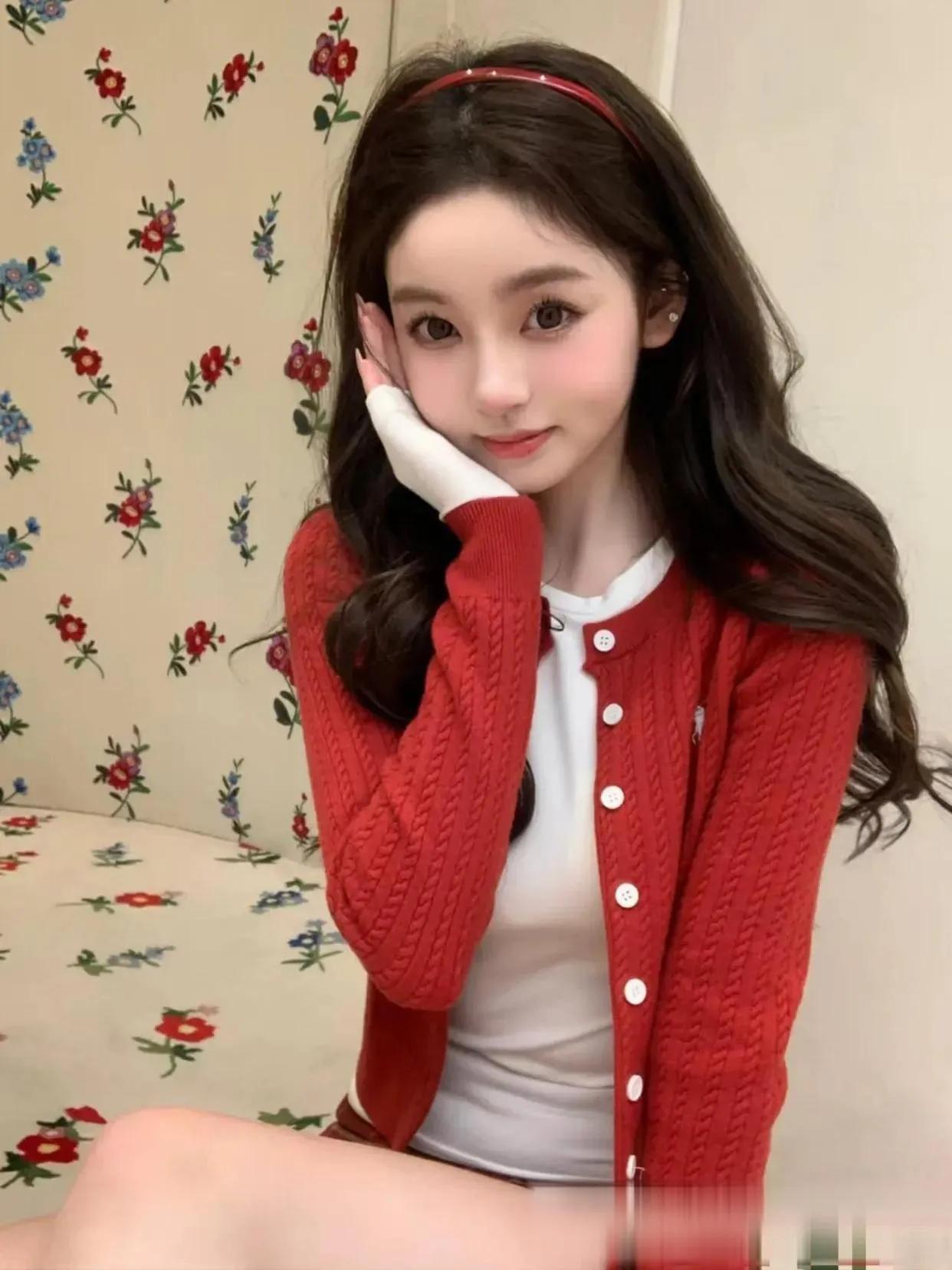 22岁懒懒美照，像一颗红色的小樱桃，王校长眼光是真的好啊！

22岁的懒懒近期以
