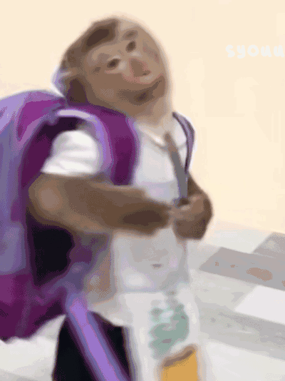 我真羡慕猴子，进化一半就不进化了，再进化下去就和我一样要上班了，把握度非常好，既