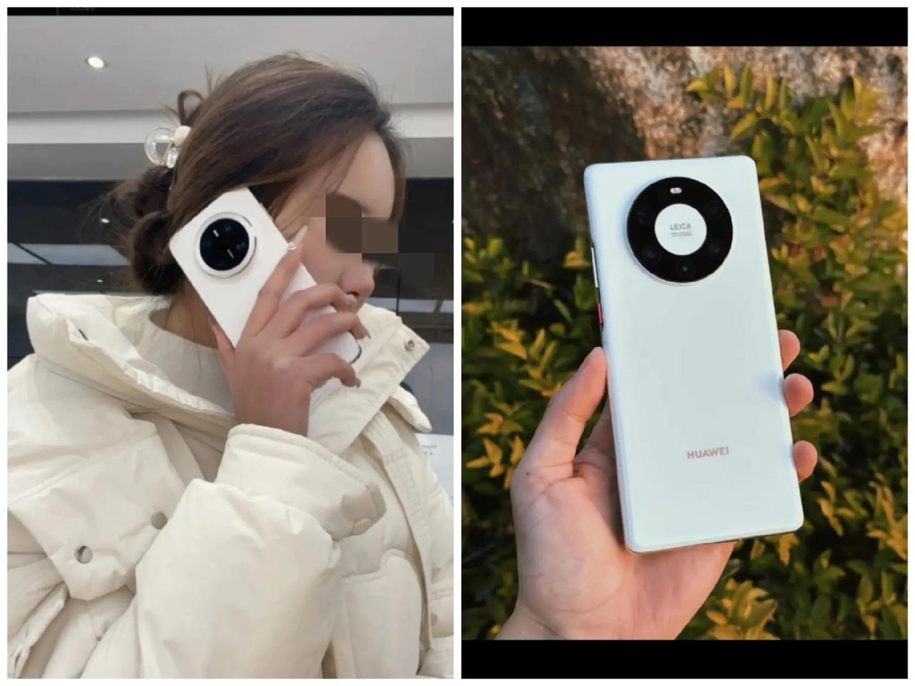 华为Mate40 Pro+陶瓷白对比华为Mate70 Pro+羽衣白，你更喜欢哪