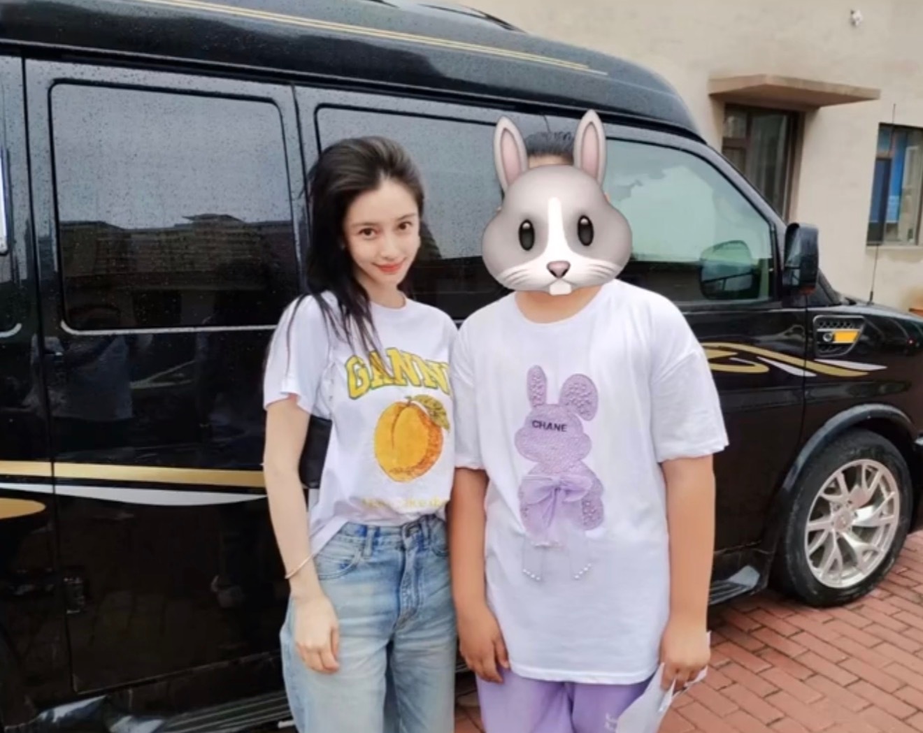 三年前美鼻在辽宁丹东的合照