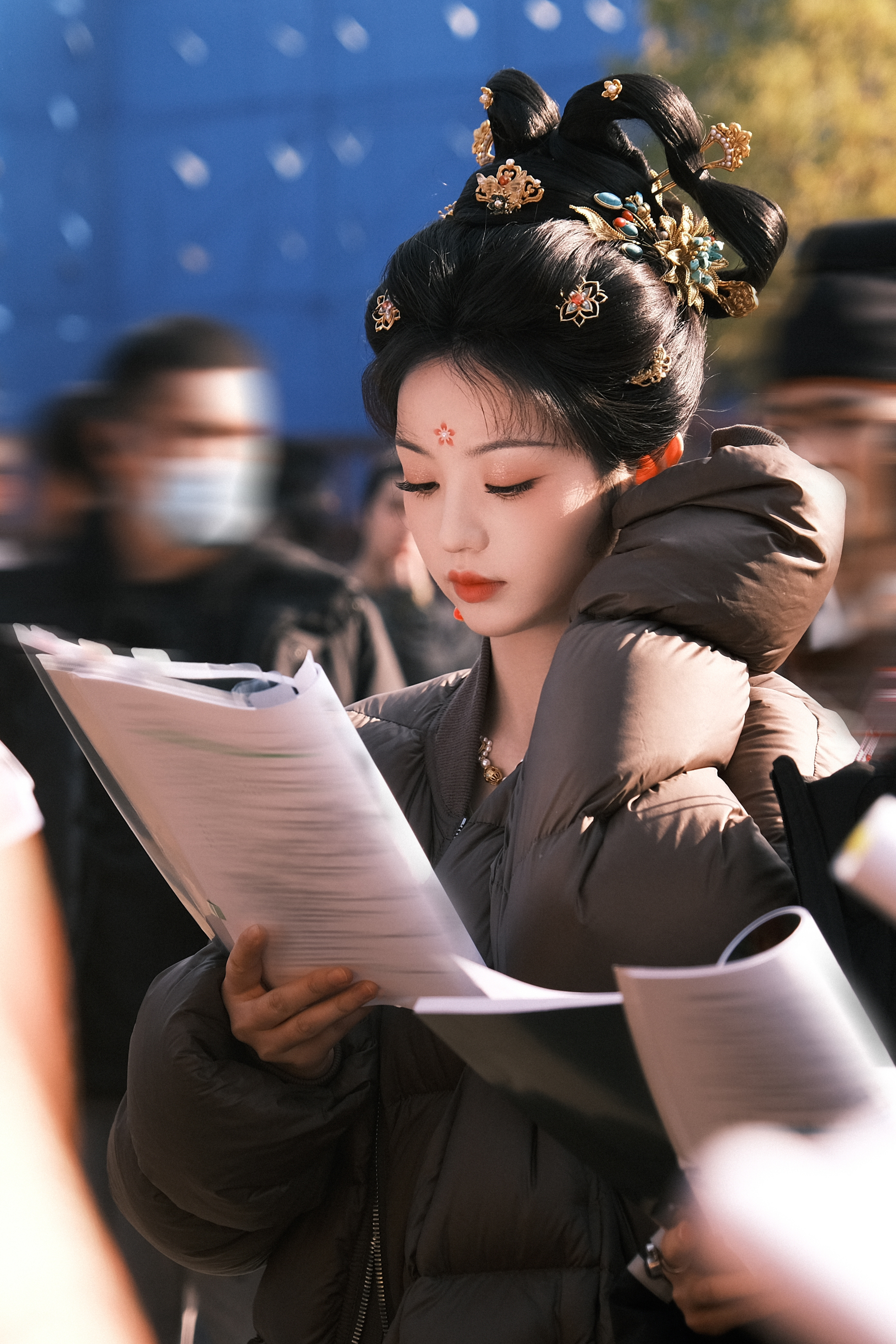 田曦薇 有刘海儿漂亮没刘海儿也漂亮总有一个人眼里 你是最漂亮