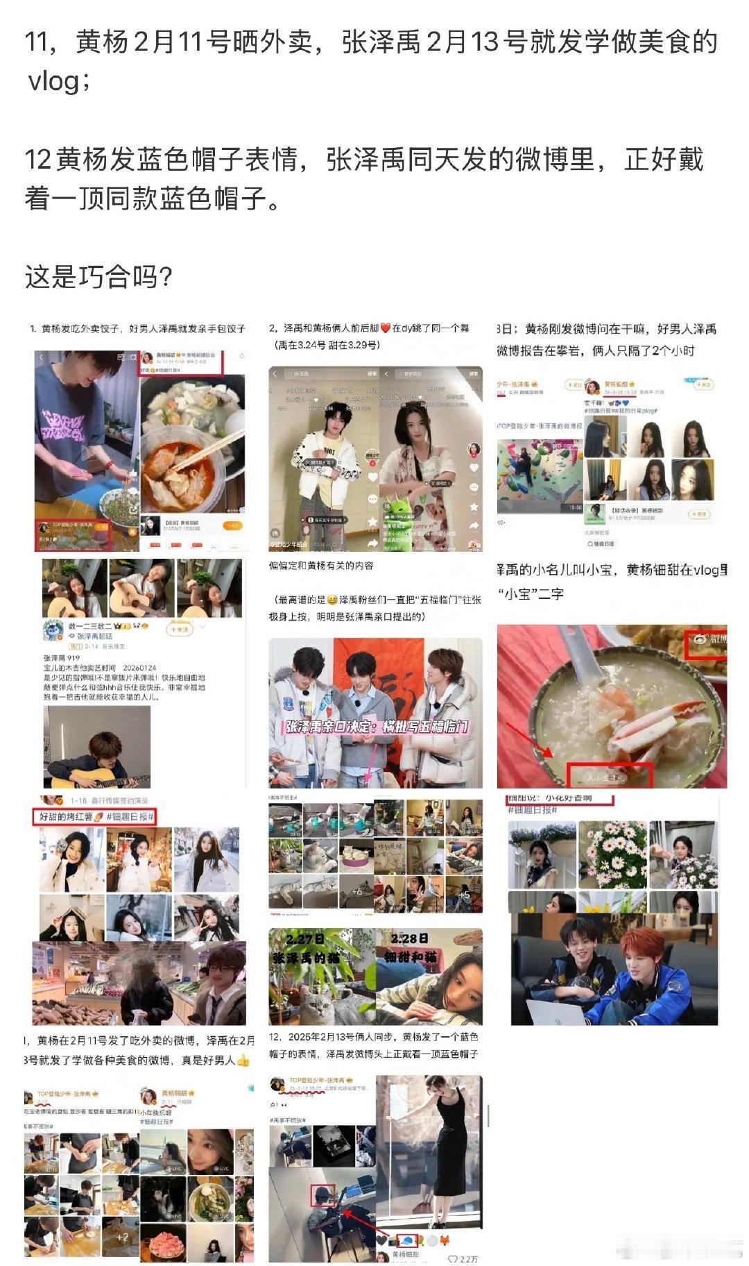 疑似黄杨钿甜张泽禹恋情黄杨钿甜张泽禹疑似恋情 疑似黄杨钿甜张泽禹恋情 ，感觉是巧