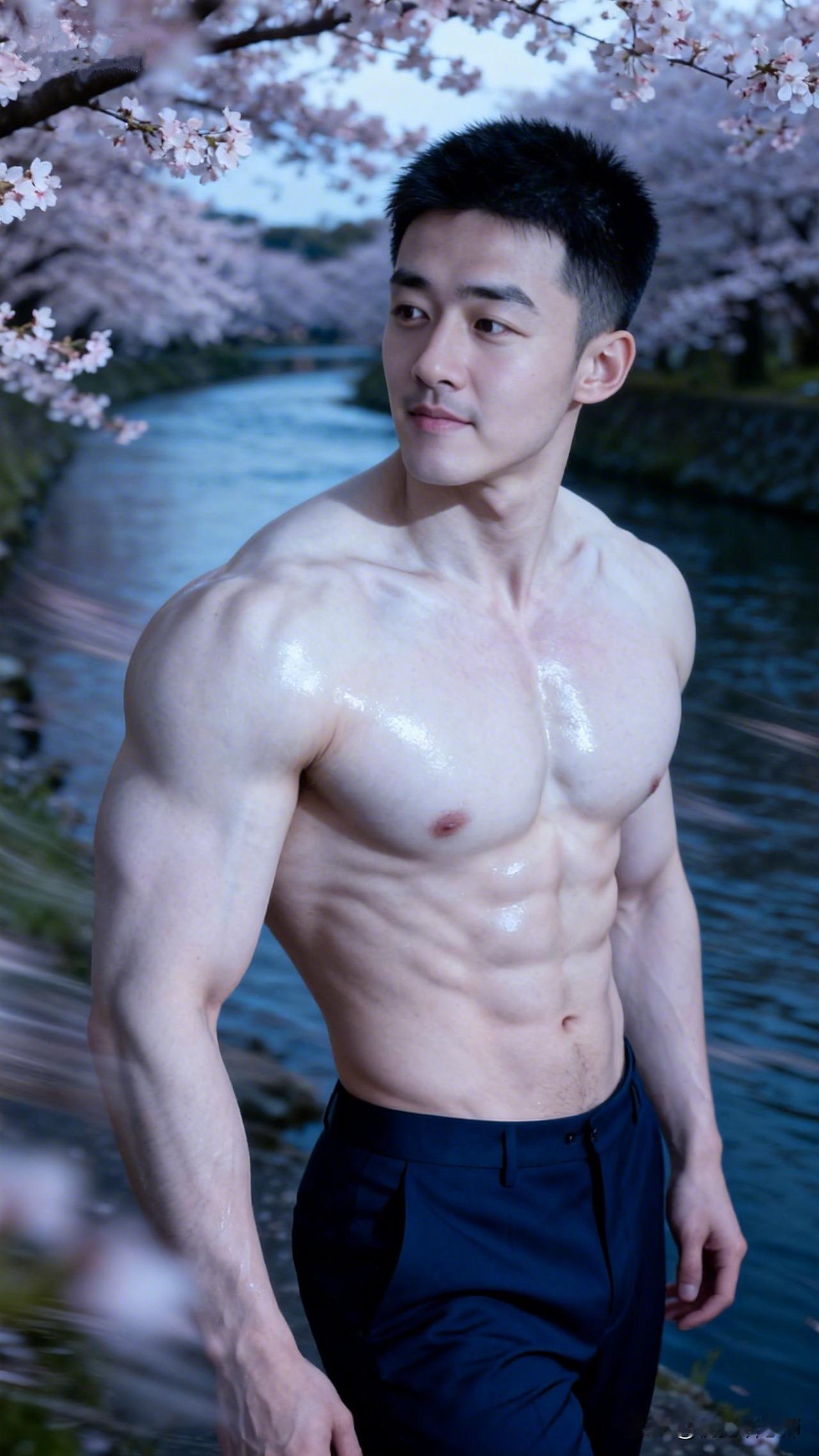 花期会过，但积蓄的养分，够你帅到下一次盛开男生最帅能有多帅 薄肌男孩 帅哥 薄肌