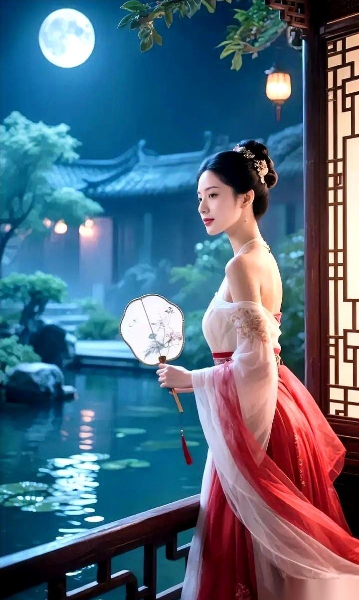 刷到一句上联：风摇万缕愁。
愣了三秒。
好家伙，这三个字，简直就是我今天下班路上