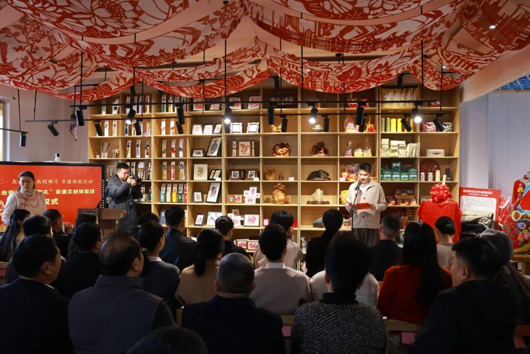 3月20日，“二月二·龙抬头”高校师生非遗体验活动暨“上合有约·胶州有礼”非遗文