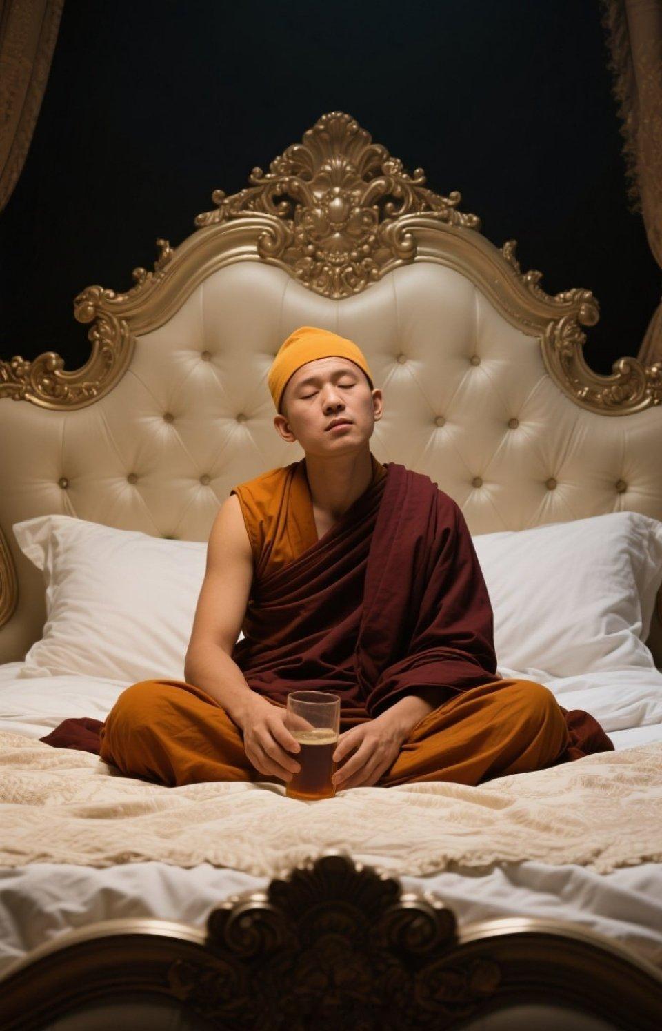 我想知道方丈在床上的时候穿职业装，算不算角色扮演。 ​​​