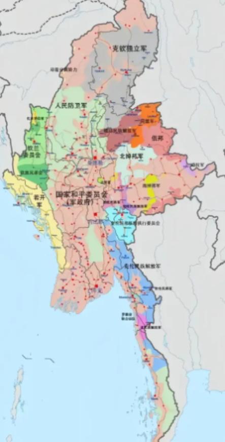 缅甸最大困扰是北方有个大国！缅甸最大的问题，就是划界的时候，吞并了很多不能吞下的