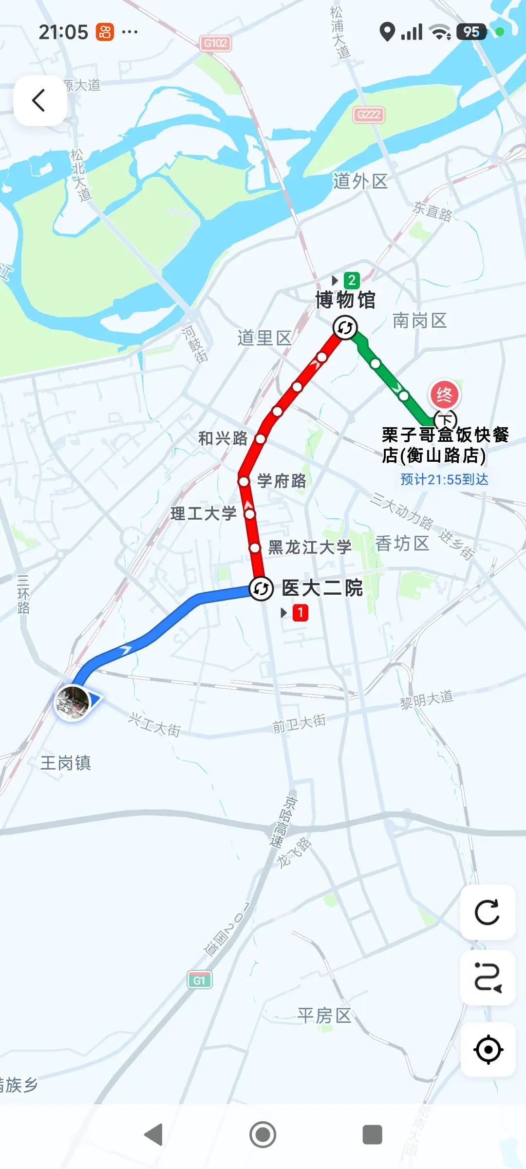 今天去省医院看一家的跳闸问题。