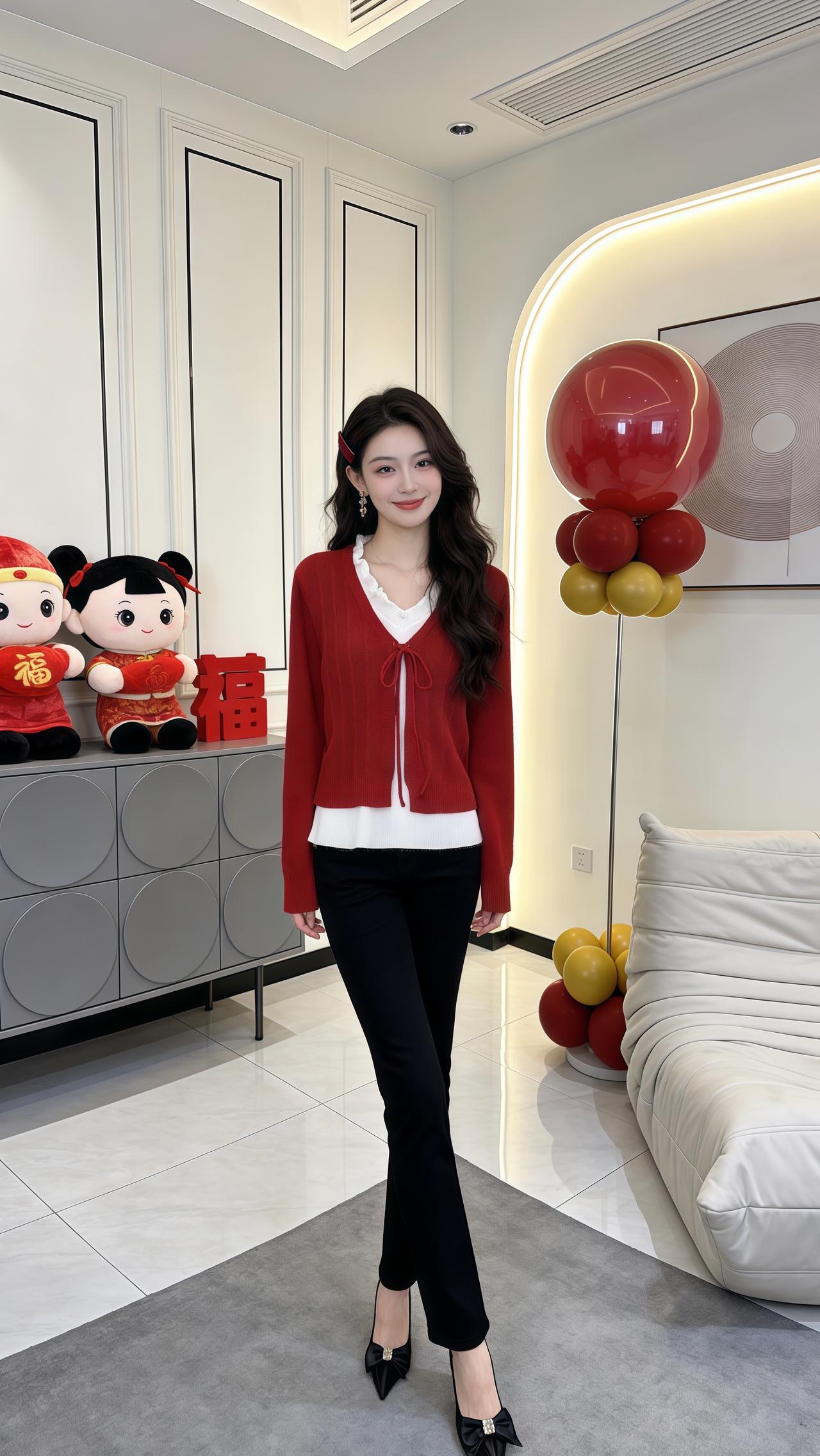 慵懒风穿搭 洋气减龄谁穿谁好看 面料柔软舒适 气质百搭