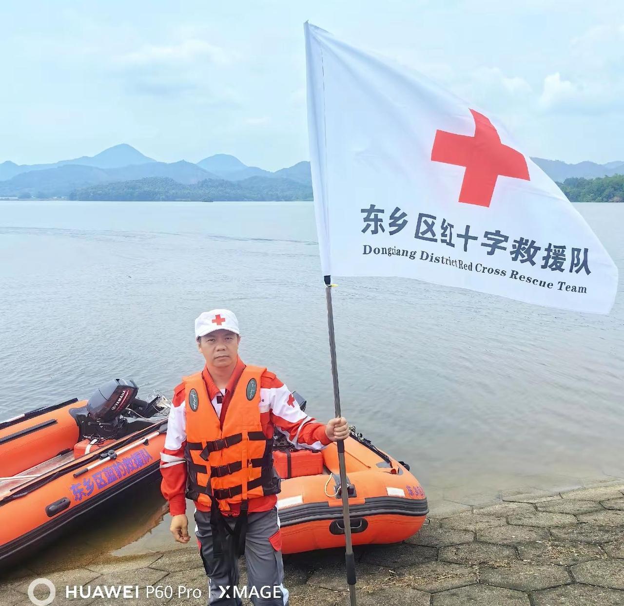 每一次演练，都是为更好地守护生命，防汛应急救援演练现场！