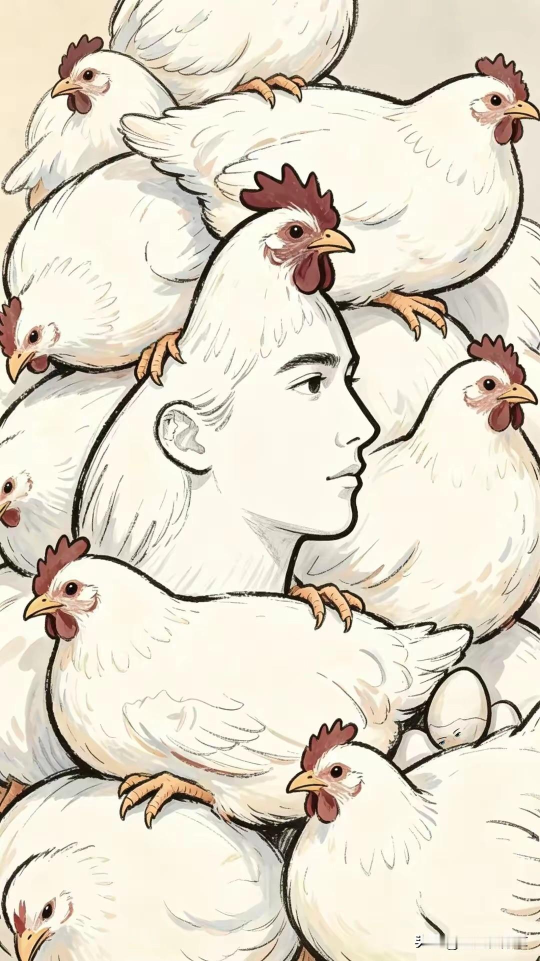 图中你能找出几张人脸，我找出4张？