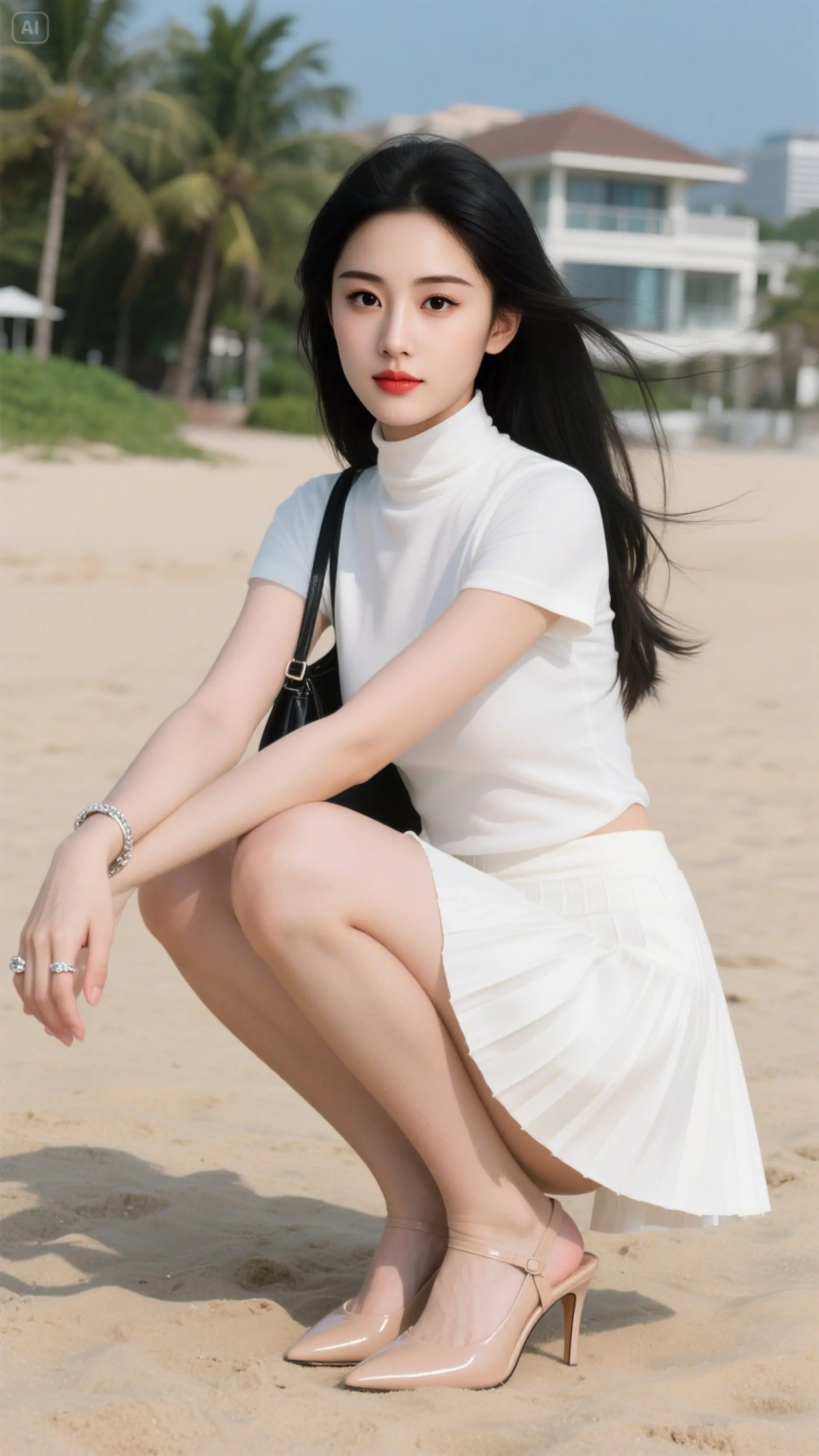 穿搭 女神 清纯甜美