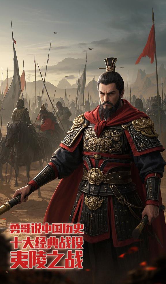 勇哥说中国历史十大经典战役【夷陵之战：刘备的冲动惩罚】刘备好兄弟关羽被东吴杀了，