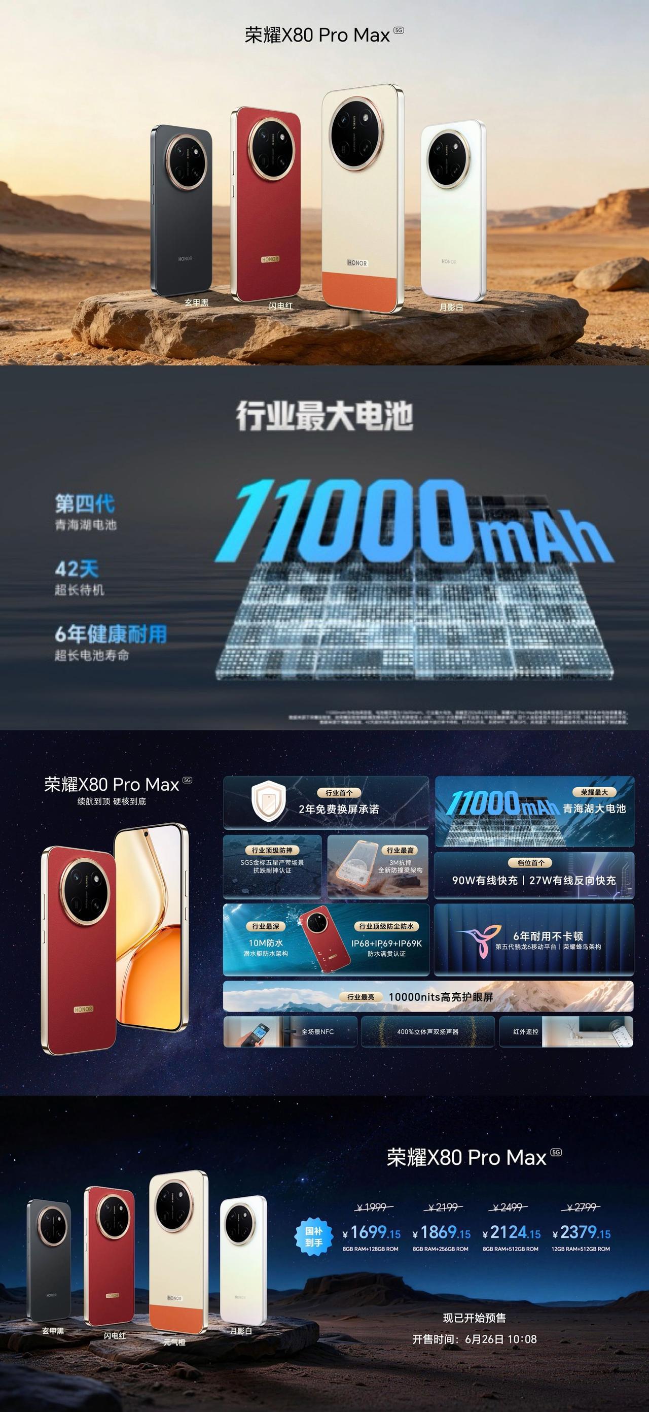直呼NB Plus，耀子史上最强硬核荣耀X系列来袭！

看了今天荣耀X80 Pr