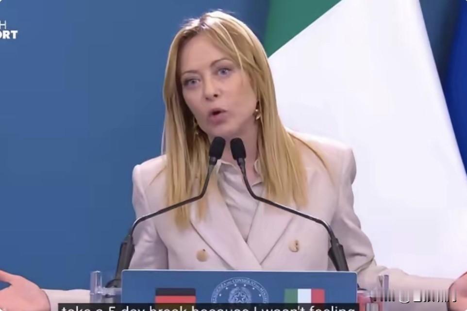 梅洛尼:如果川普真能实现俄乌停战，为乌克兰赢得公正持久和平！我们可以为他提名，把