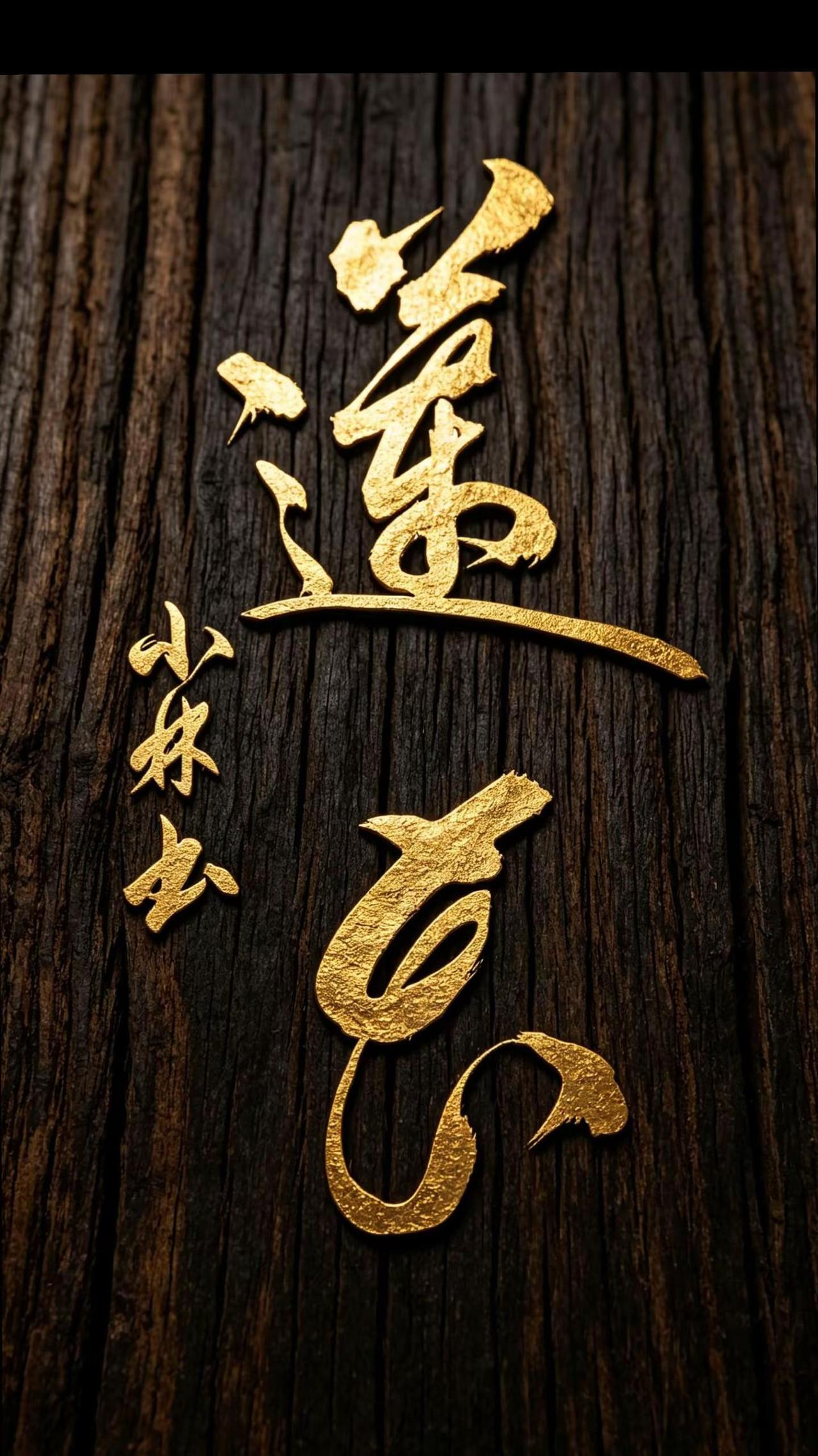 金刻木纹底
