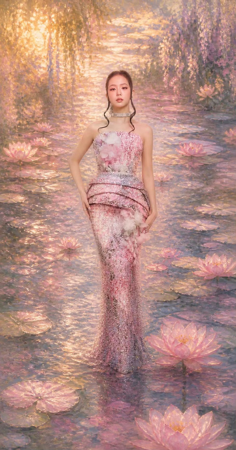 金智秀 in Custom Dior for Met Gala 2026首次出席