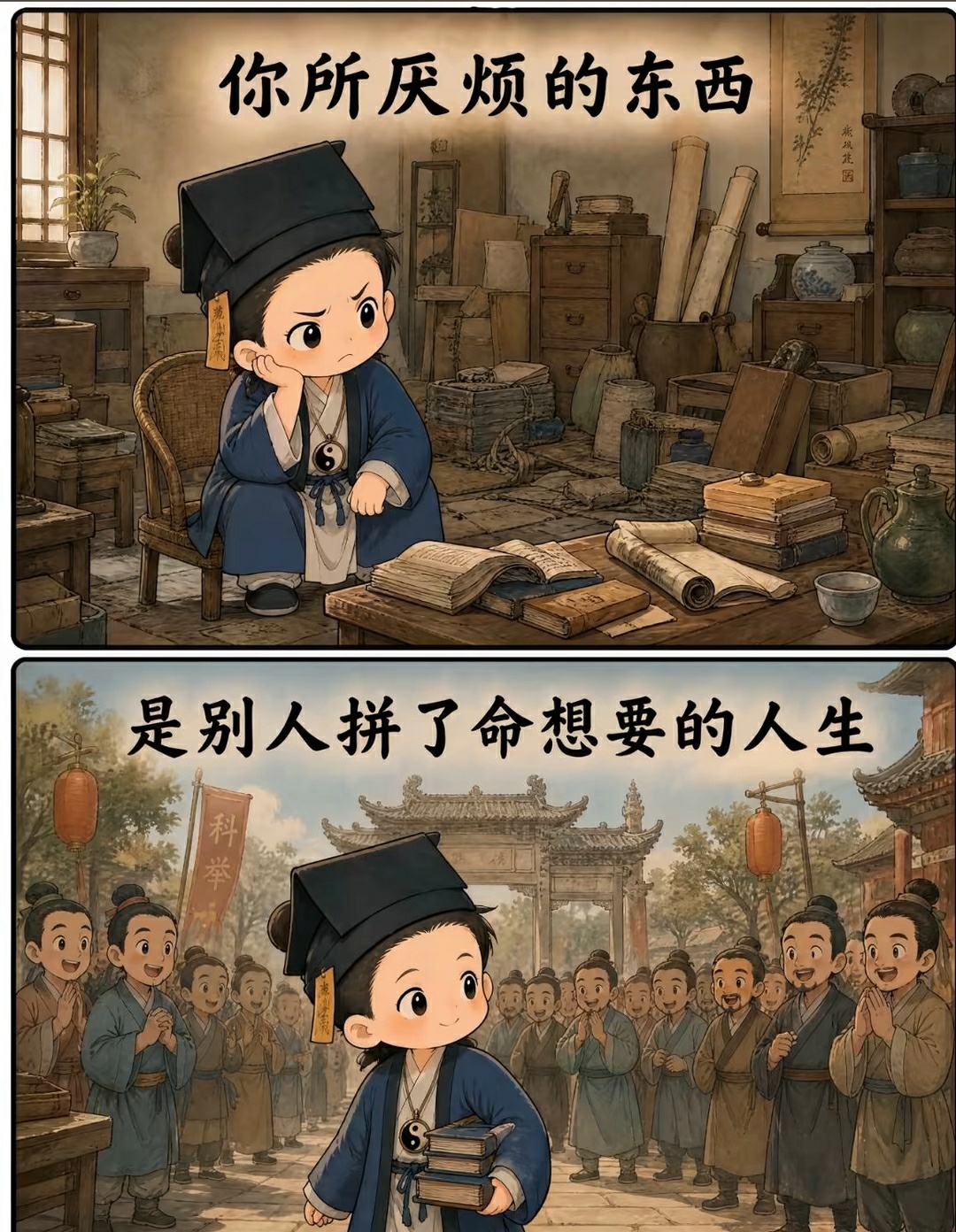 你正在厌烦的东西，可能是别人拼了命想要的人生，请珍惜当下幸福的生活。新城事遇见艺