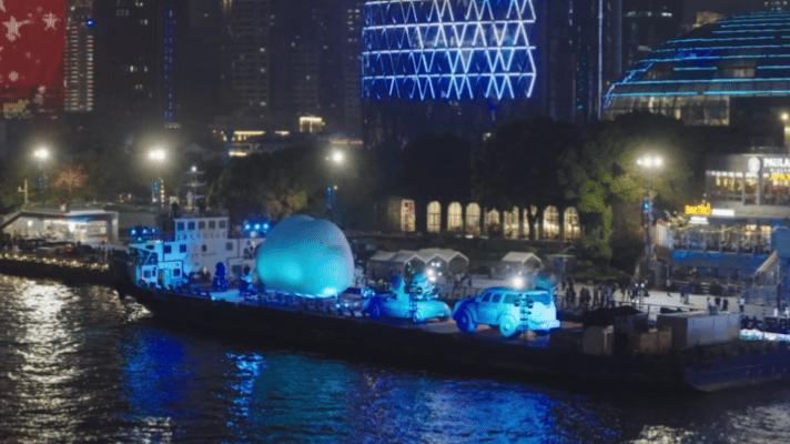 上海光影节最出圈的居然是一艘船上海宁讲“腔调”，这艘船是真的有！你见过驼着一朵云
