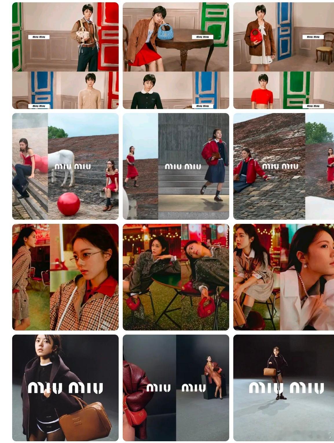 AD Campaigns ：赵今麦   ×   Miu Miu来自品牌大使赵今麦