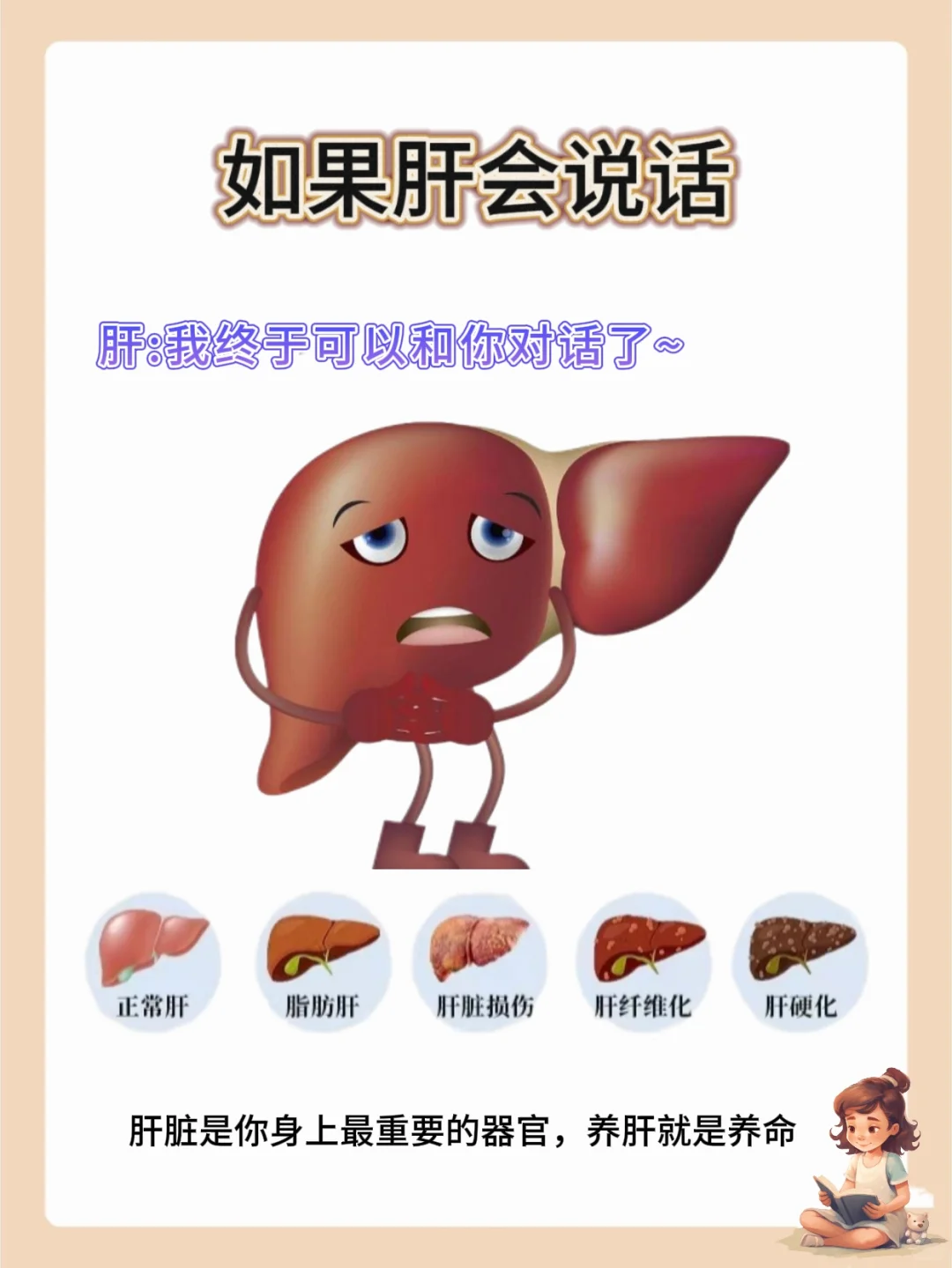 如果肝会说话，它会说什么呢？