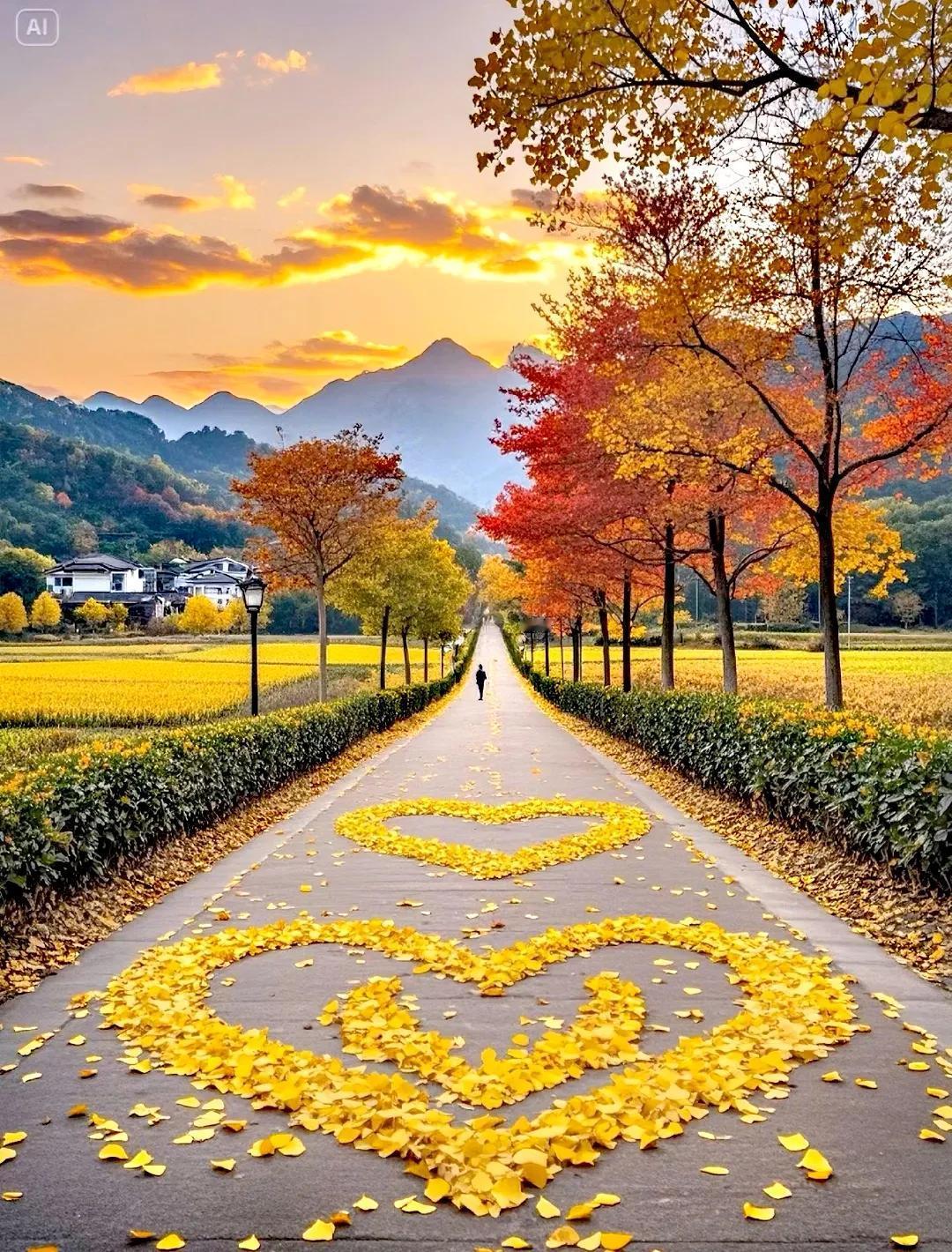 一个转身，秋天成了风景，冬天成了期待，十一月是落叶的挽留，也是初冬的等候。愿我们