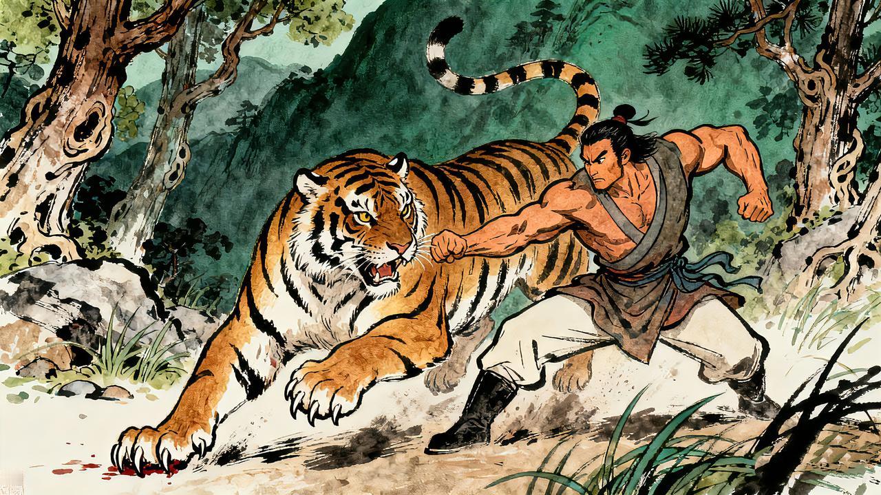 血溅鸳鸯楼，连杀15人的打虎英雄武松，大家还喜欢吗？(上)

大家一说起武松，最