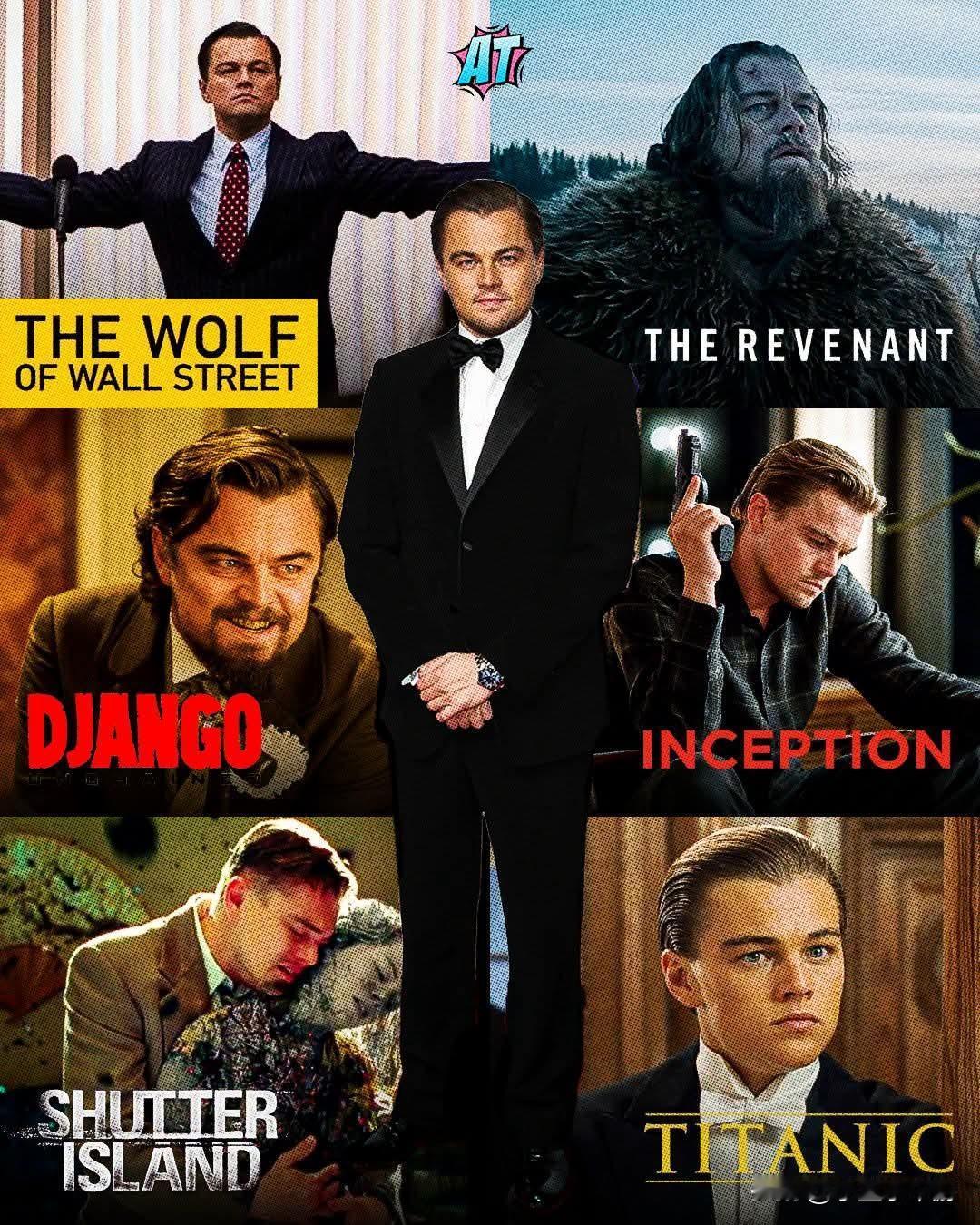 莱昂纳多·迪卡普里奥贡献过一连串堪称封神的精彩表演🔥🎬
 
从《泰坦尼克号》