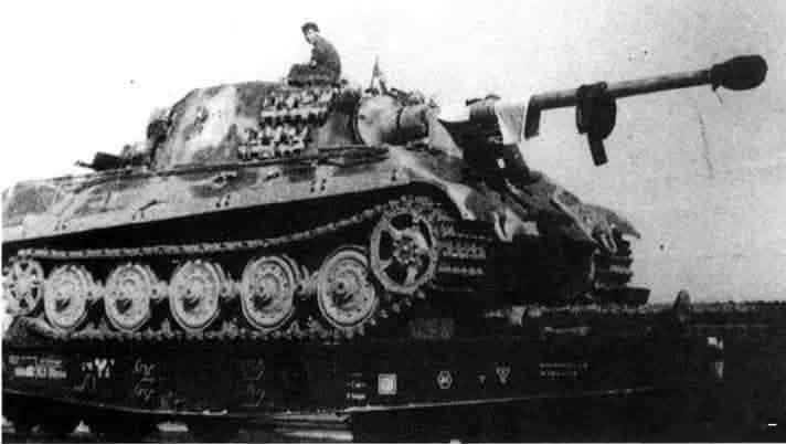 战斗在波兰和东普鲁士的虎王，隶属国防军第505重装甲营，1944年9-11月。它