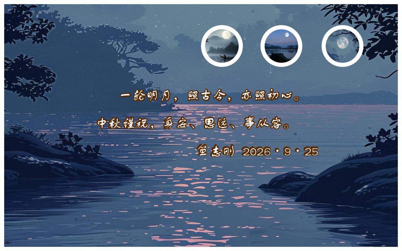 【一轮明月，照古今，亦照初心。 中秋谨祝：今日头条各位不离不弃的粉丝朋友们，身安