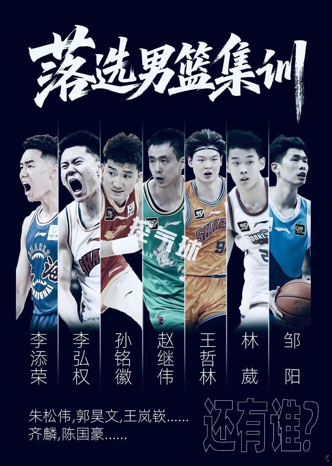 中国男篮23人集训名单哪名球员的落选让你感到比较意外[吃惊]？我先提名邹阳，国内