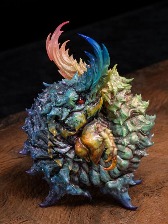 盲盒计划第二弹——《曼陀罗·极致造型物》丹野 タンノハジメ 蟲鋏 黑金...