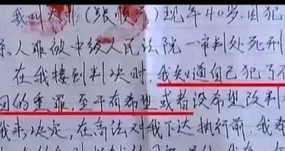 “谢谢啦，我走了。”2005年，张顺兴笑着走进刑场对着母亲和妻子说。待审判官正要